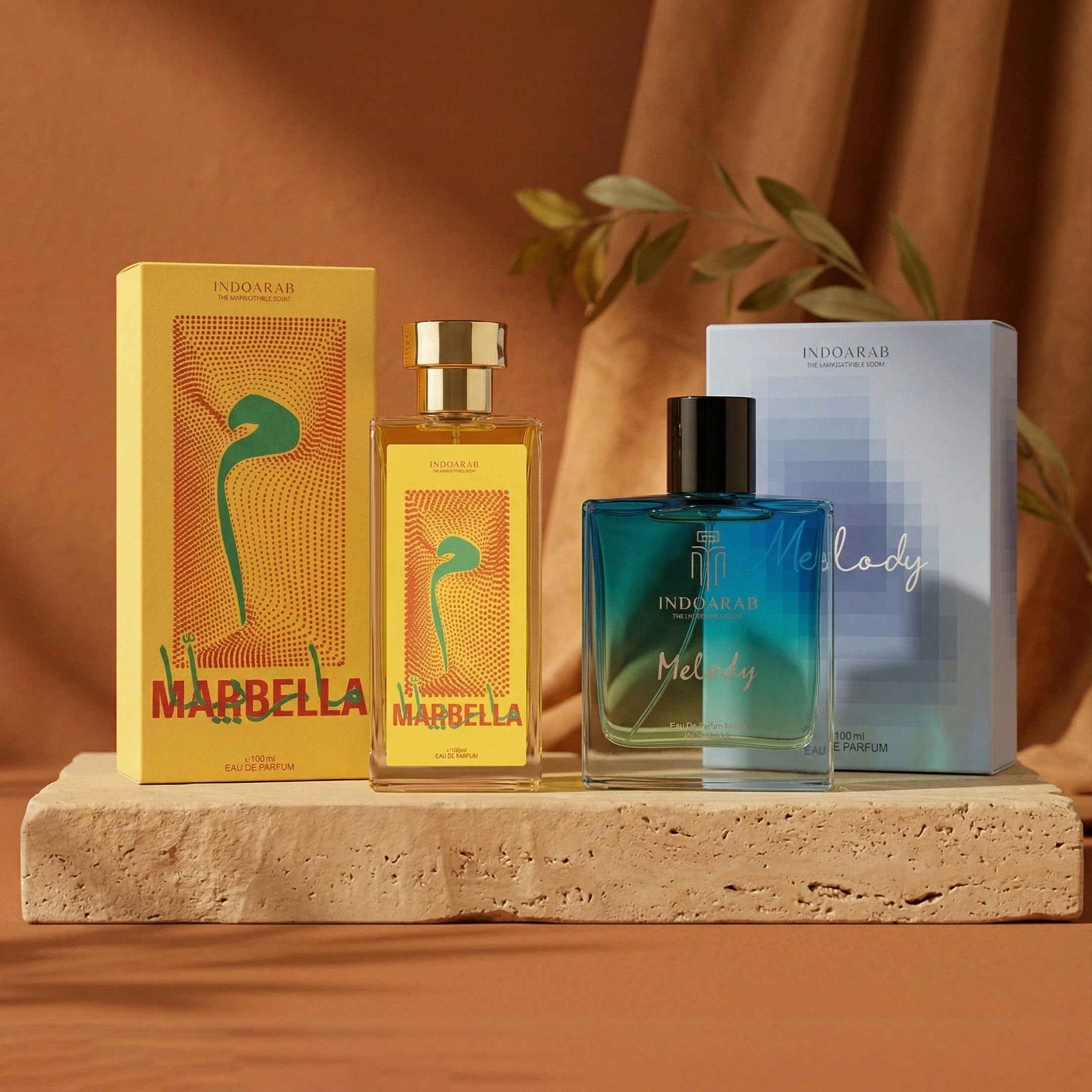 The Indoarab Harmony & Heritage Duo: Melody & Marbela  (Pack of Two X 100ML )