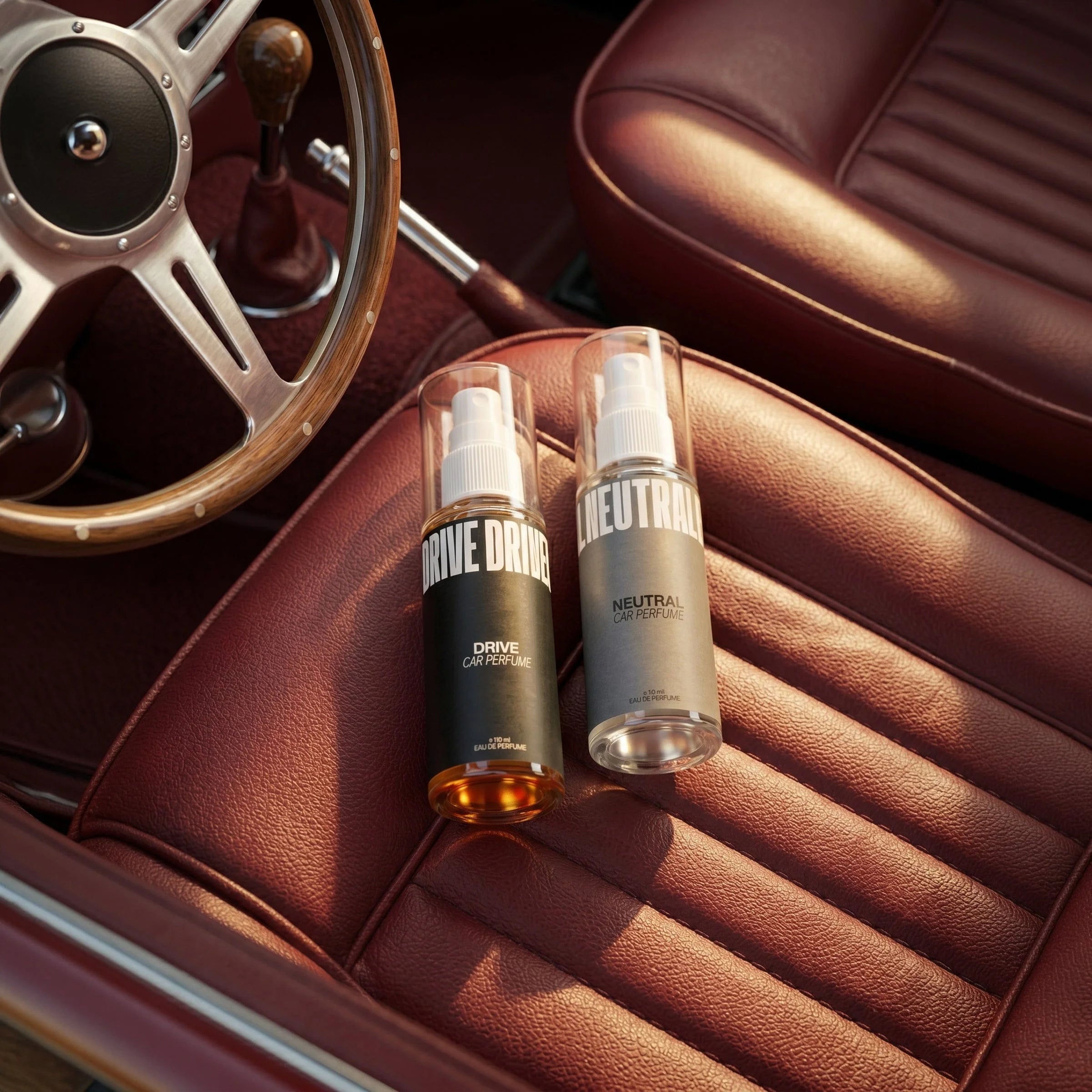 Drive & Neutral Car Perfume Combo | Premium Fragrance Duo