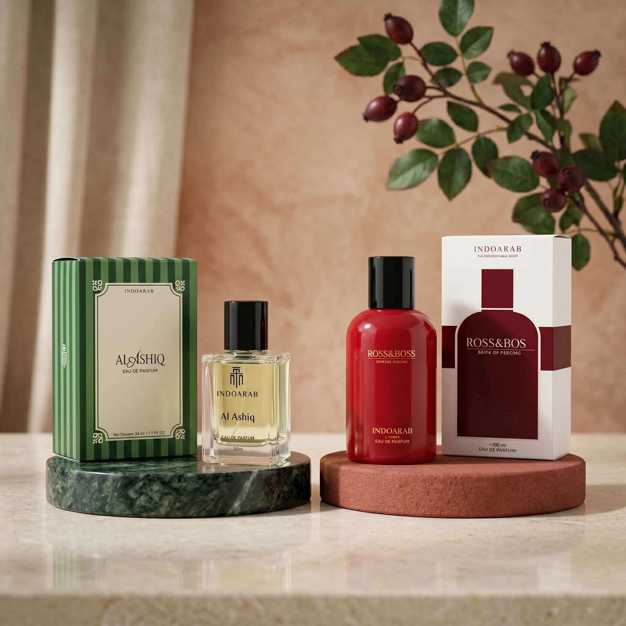 IndoArab Signature Duo: Ross & Boss and Al Ashiq 100ml & 50ml